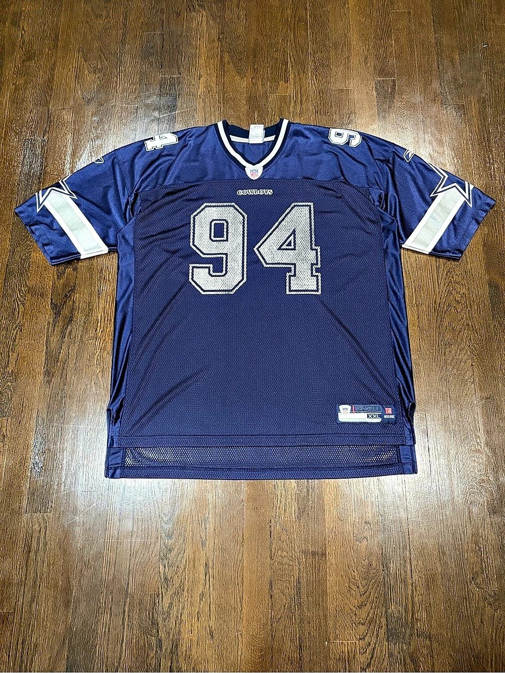 NFL Authentic NFL Ware 94 Jersey Blue & White 2XL Like New